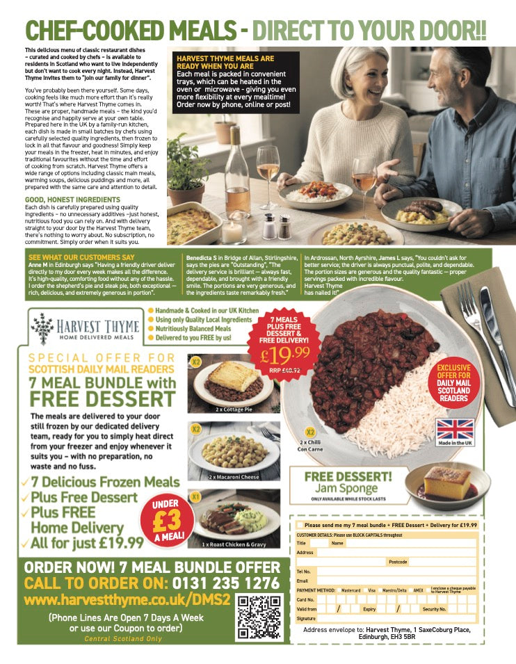 7 Meal Intro Bundle - £19.99