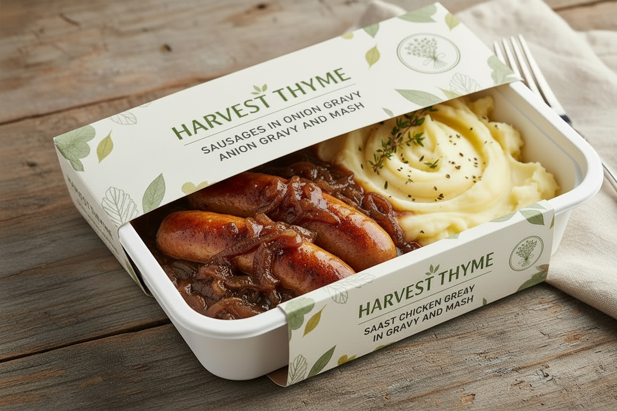 Sausage in Gravy with Creamy Mashed Potato 400g