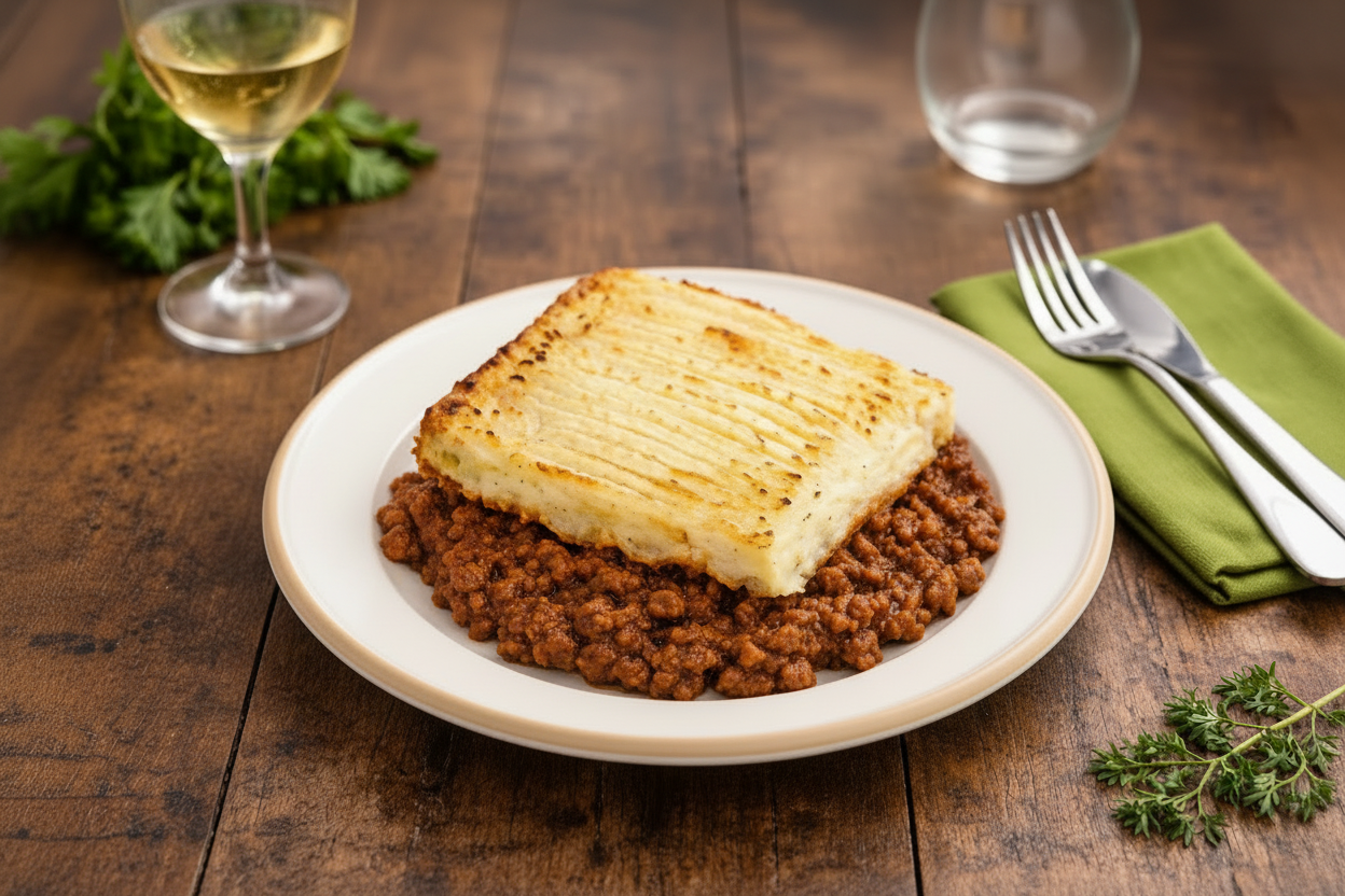 Cottage Pie with Minced Beef and Creamy Mash 400g
