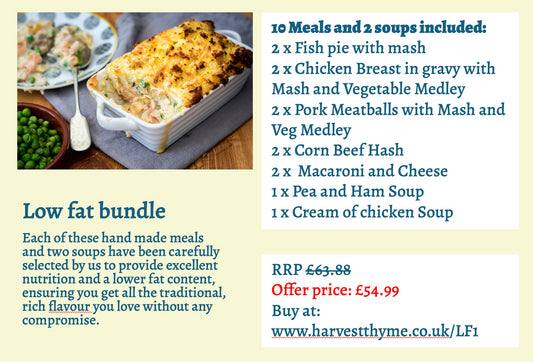Low fat 12 meal bundle