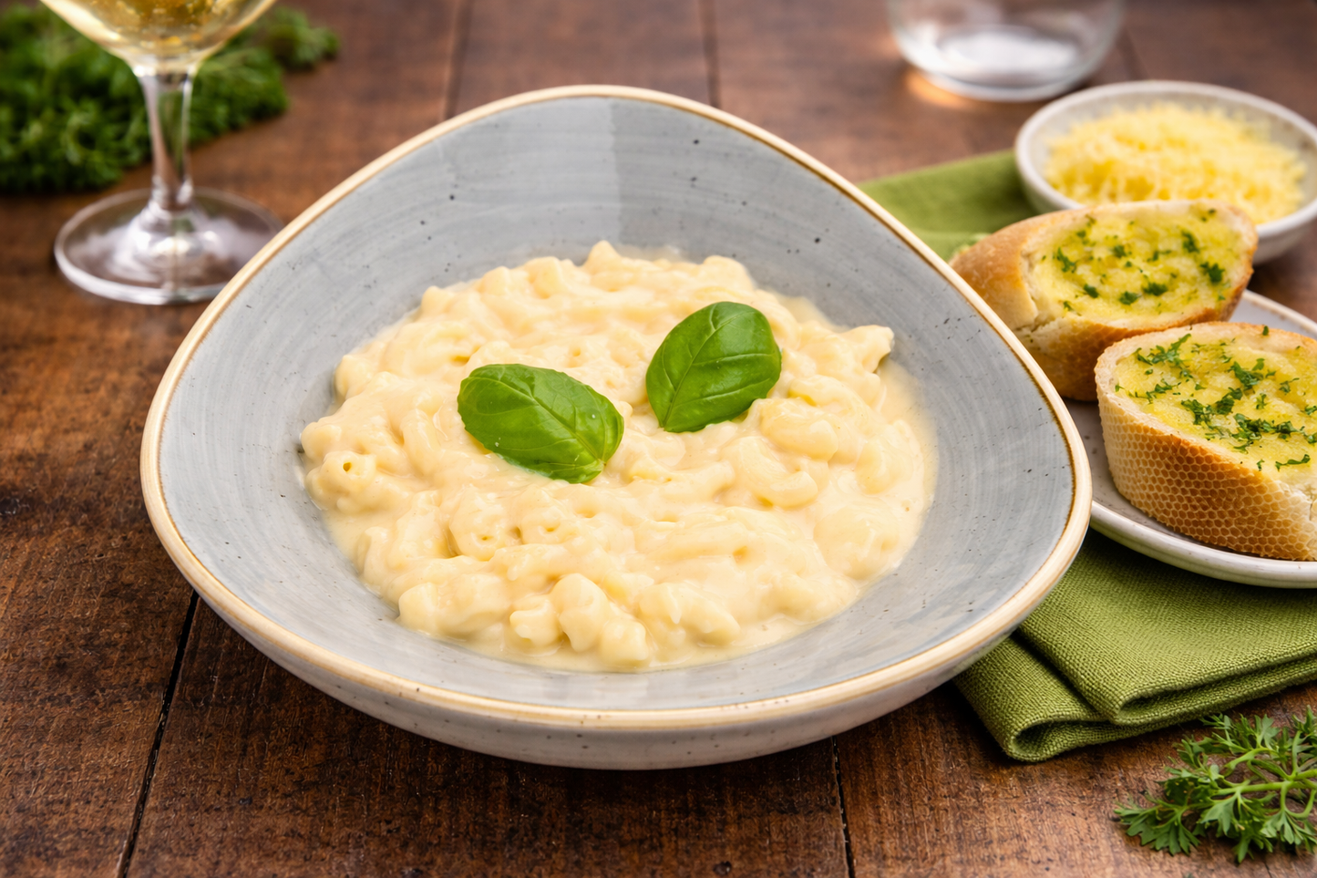 Macaroni and Cheese serves 6 portions
