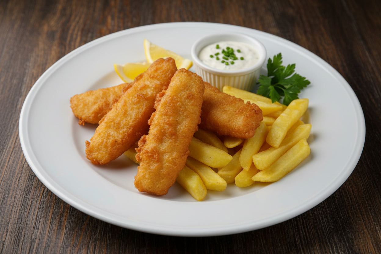 Fish Goujons and Chips 400g