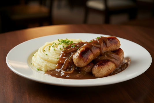 Sausage in Gravy with Creamy Mashed Potato 400g