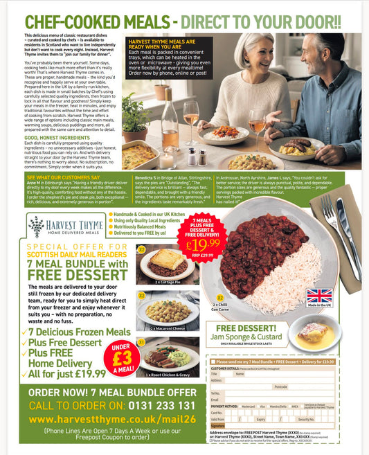 7 Meal Intro Bundle - £19.99